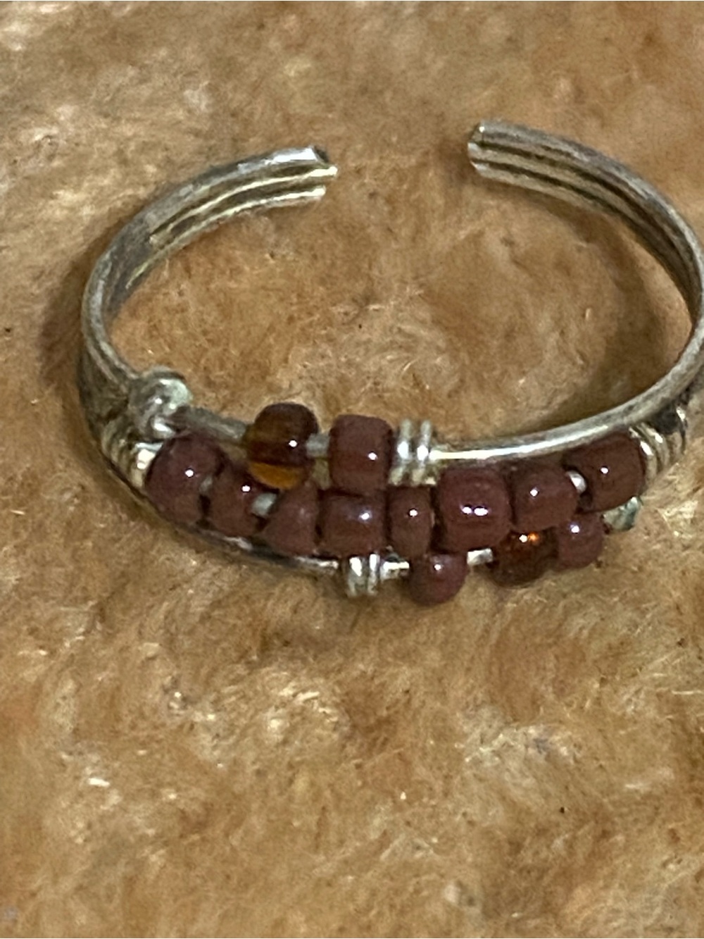 Vintage Fidget Ring Size 4.5